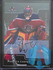 2002-03 Be A Player Hockey Signature Series Autograph #012 Roberto Luongo